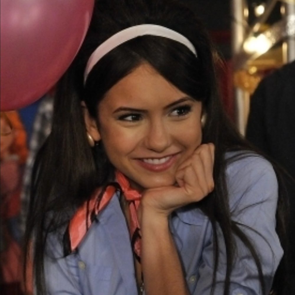 American Eagle 10 Blue Striped Cotton Oxford Button Down Shirt ASO Elena Gilbert